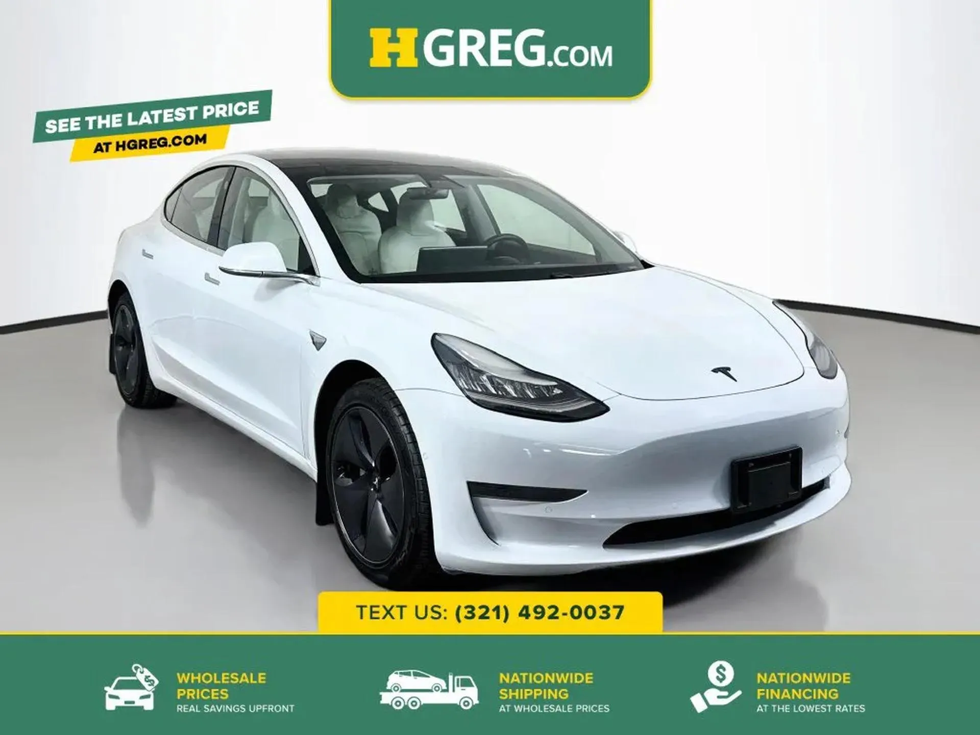 2020 Tesla Model 3 Standard Range RWD