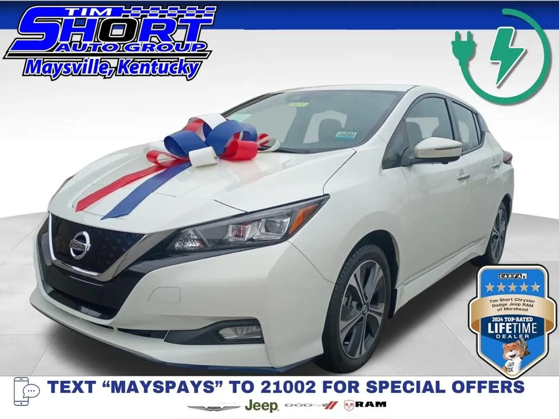 2021 Nissan LEAF SL PLUS 62 kWh