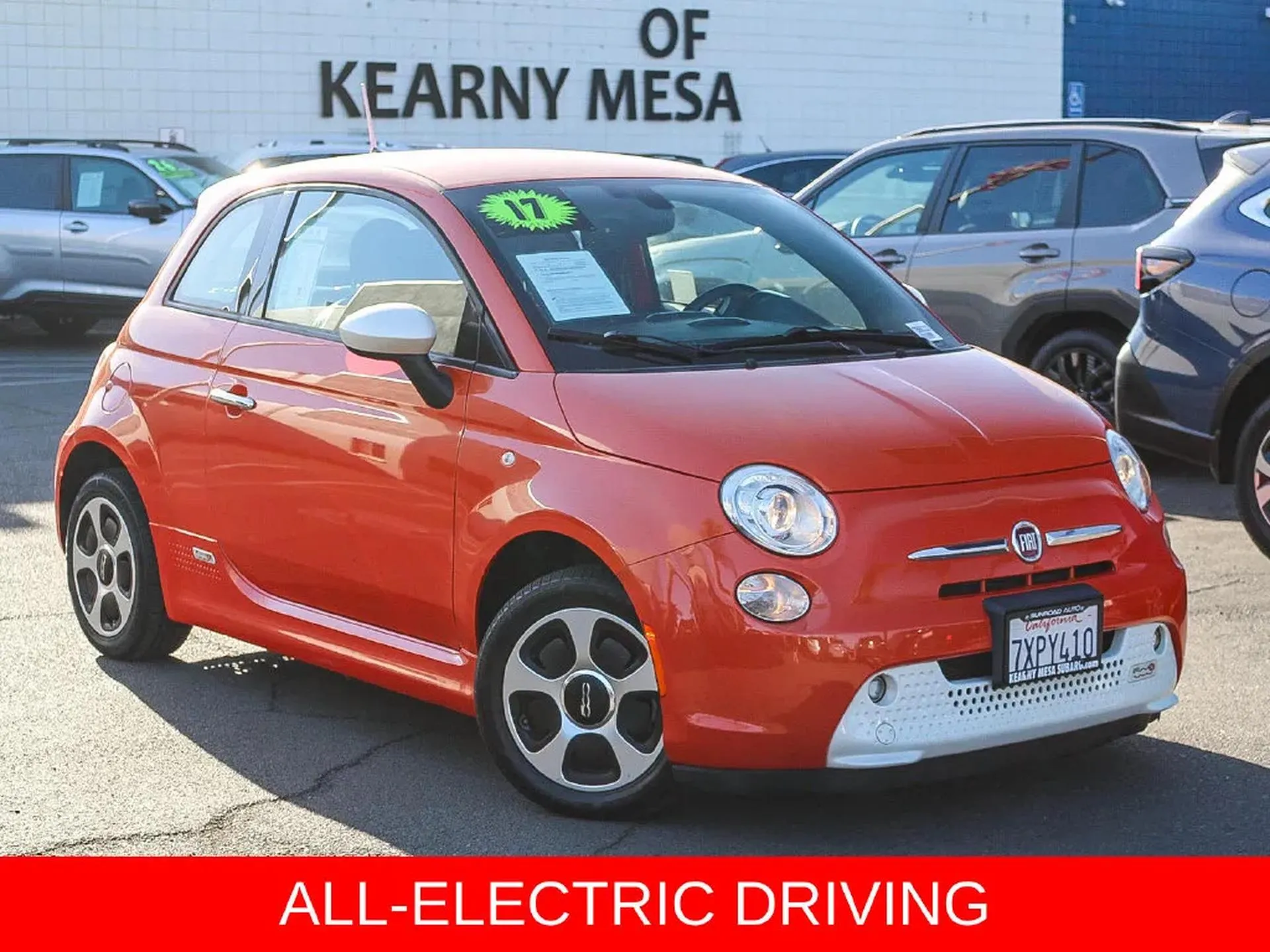 2017 FIAT 500 Battery Electric